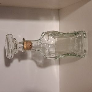 Mid Centry Glass Gin Decanter